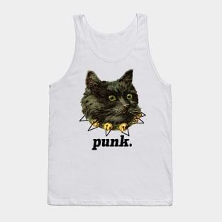 Punk Rock Kitty Cat Tank Top